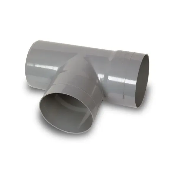 Tee Pvc Sanitario Gris 40 X 40 Mm - pvc gris para uso industrial